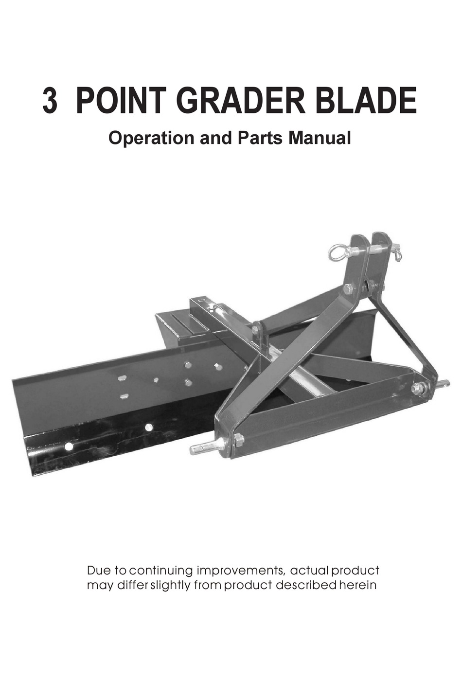 AGRI SUPPLY 72508 OPERATION AND PARTS MANUAL Pdf Download ManualsLib