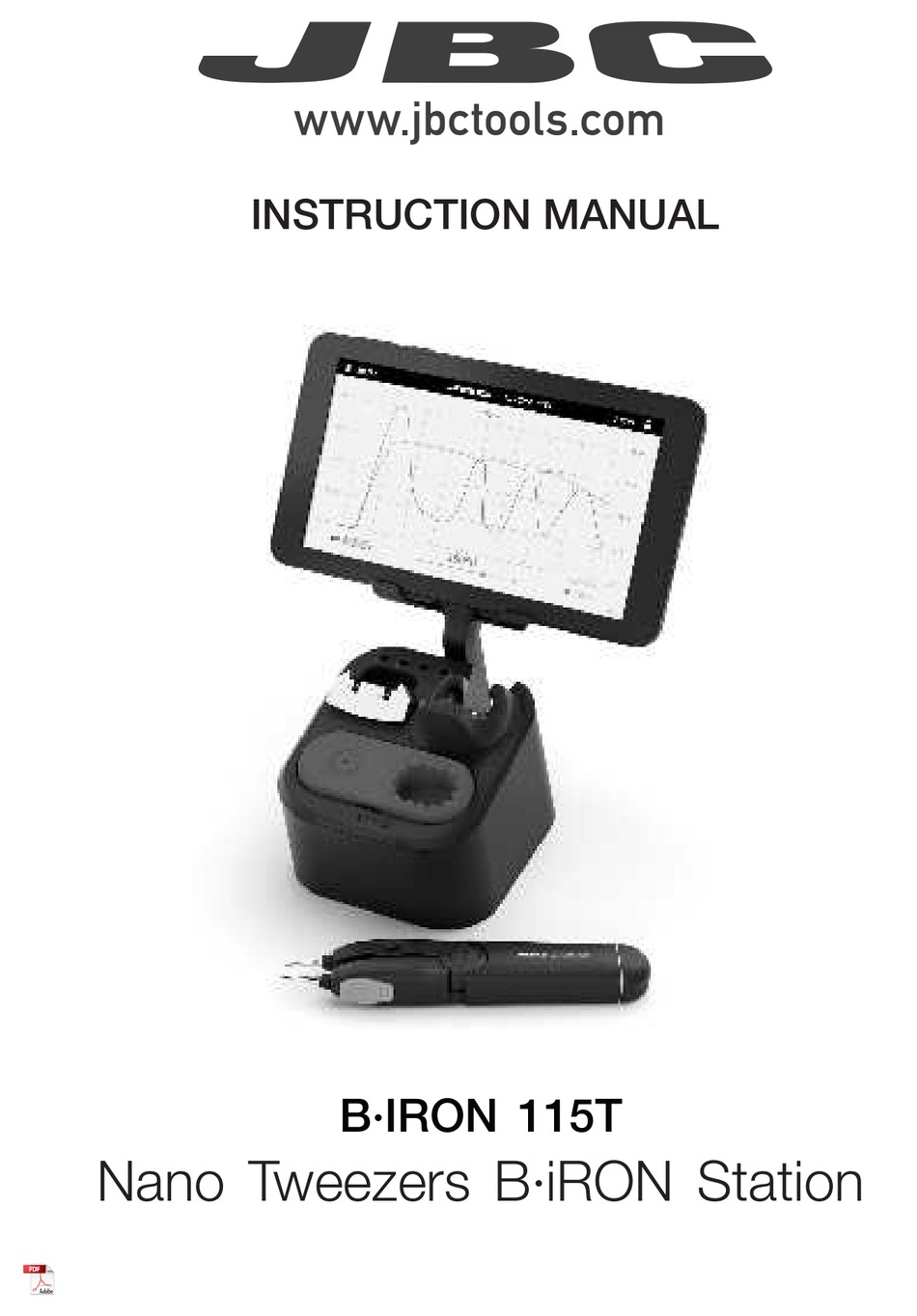 JBC B-IRON 115T INSTRUCTION MANUAL Pdf Download | ManualsLib