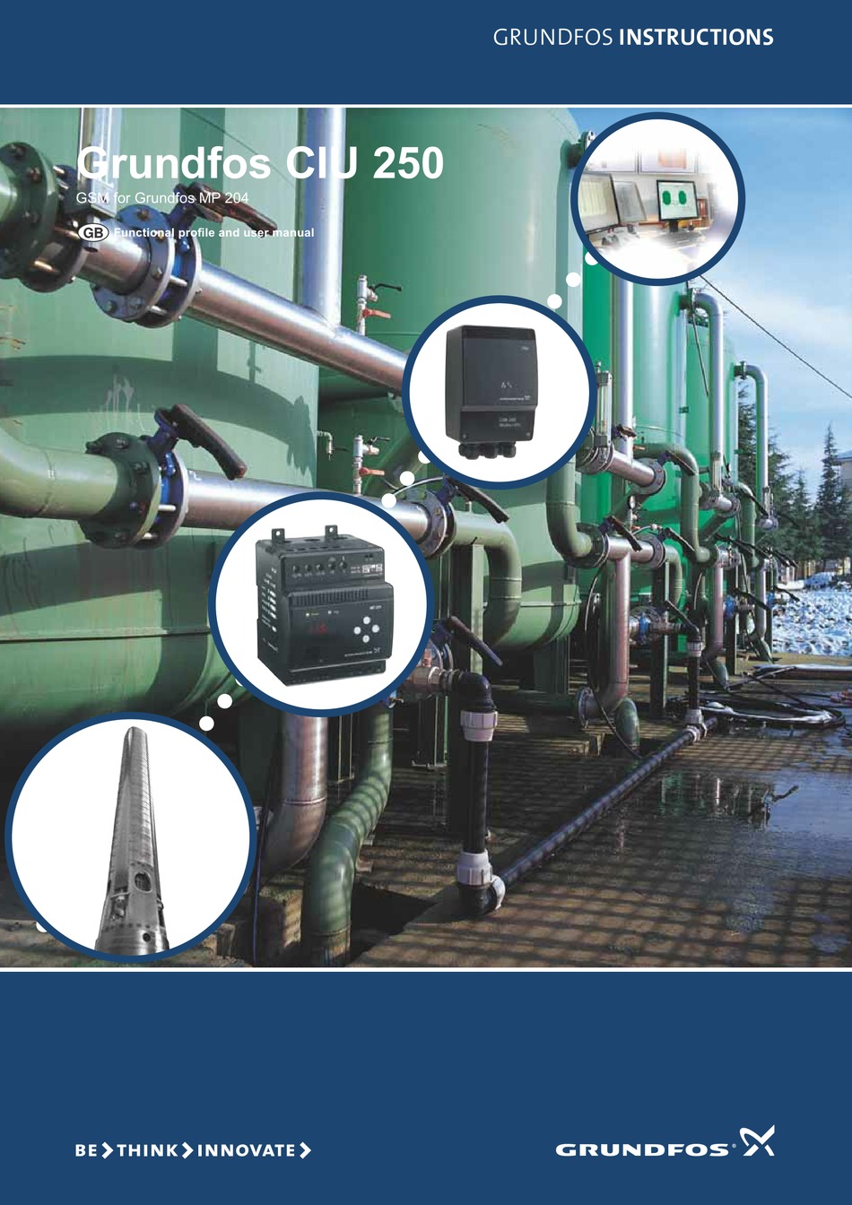 GRUNDFOS CIU 250 INSTRUCTIONS MANUAL Pdf Download | ManualsLib