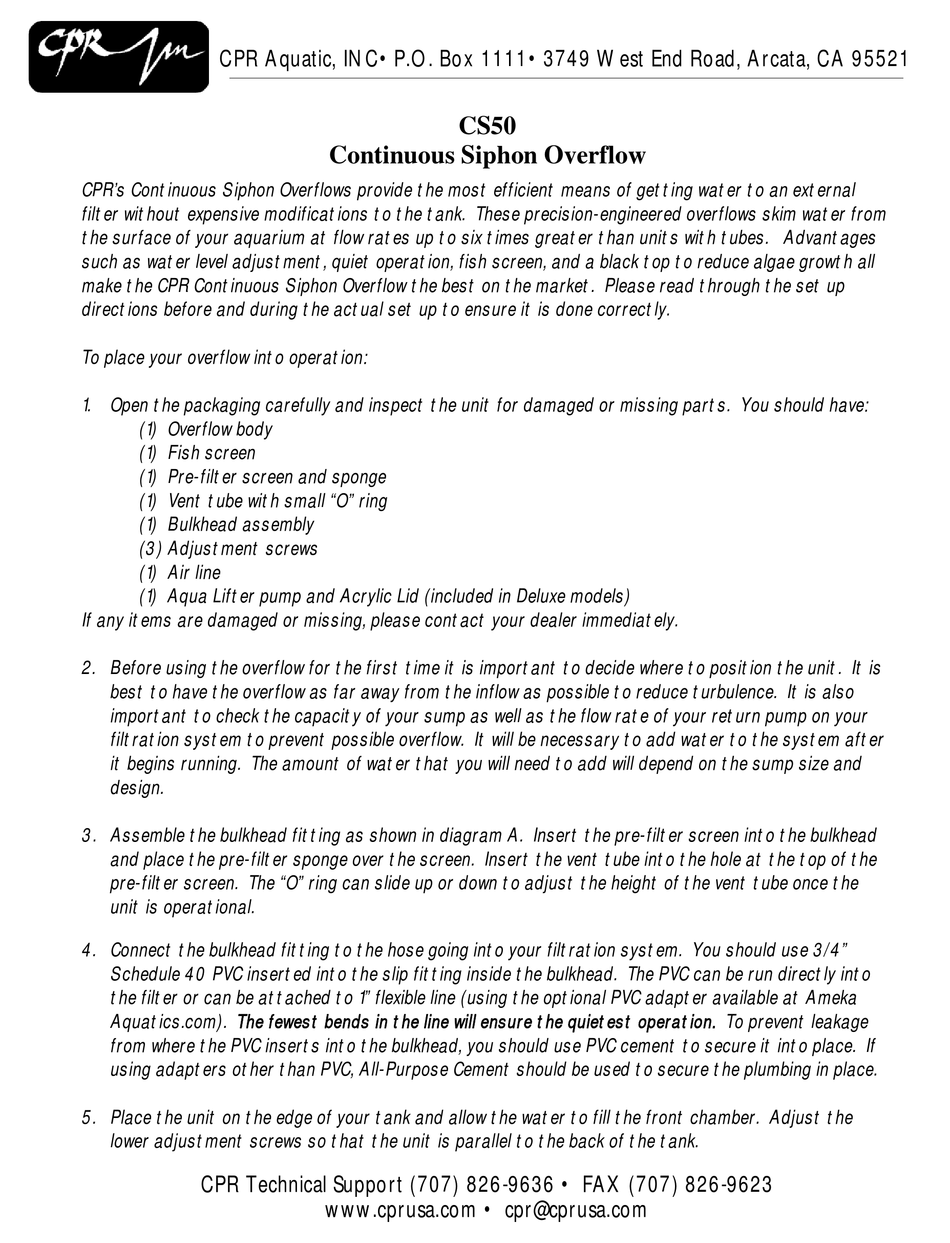 CPR CS50 MANUAL Pdf Download ManualsLib