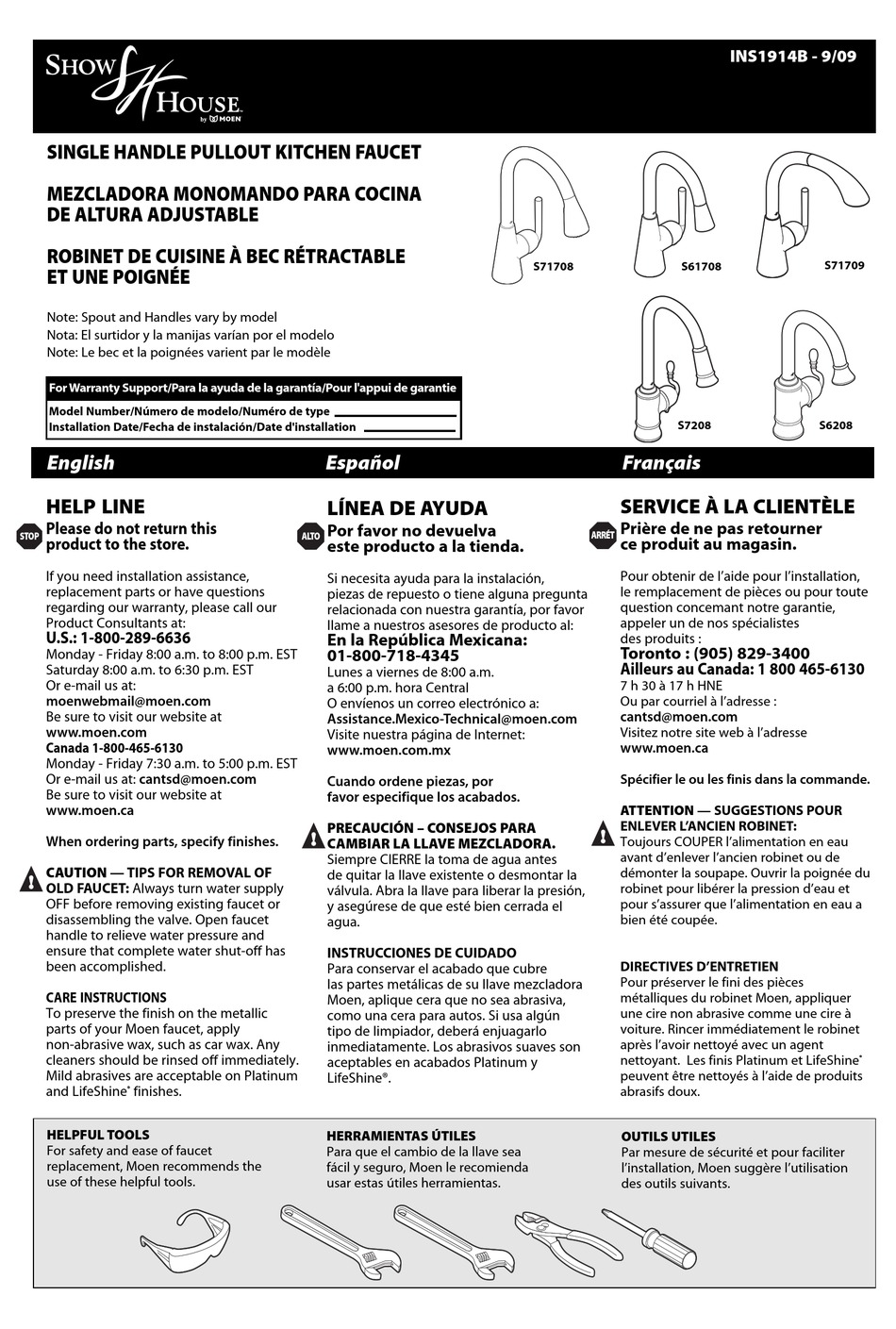 moen-snow-house-s71708-quick-start-manual-pdf-download-manualslib