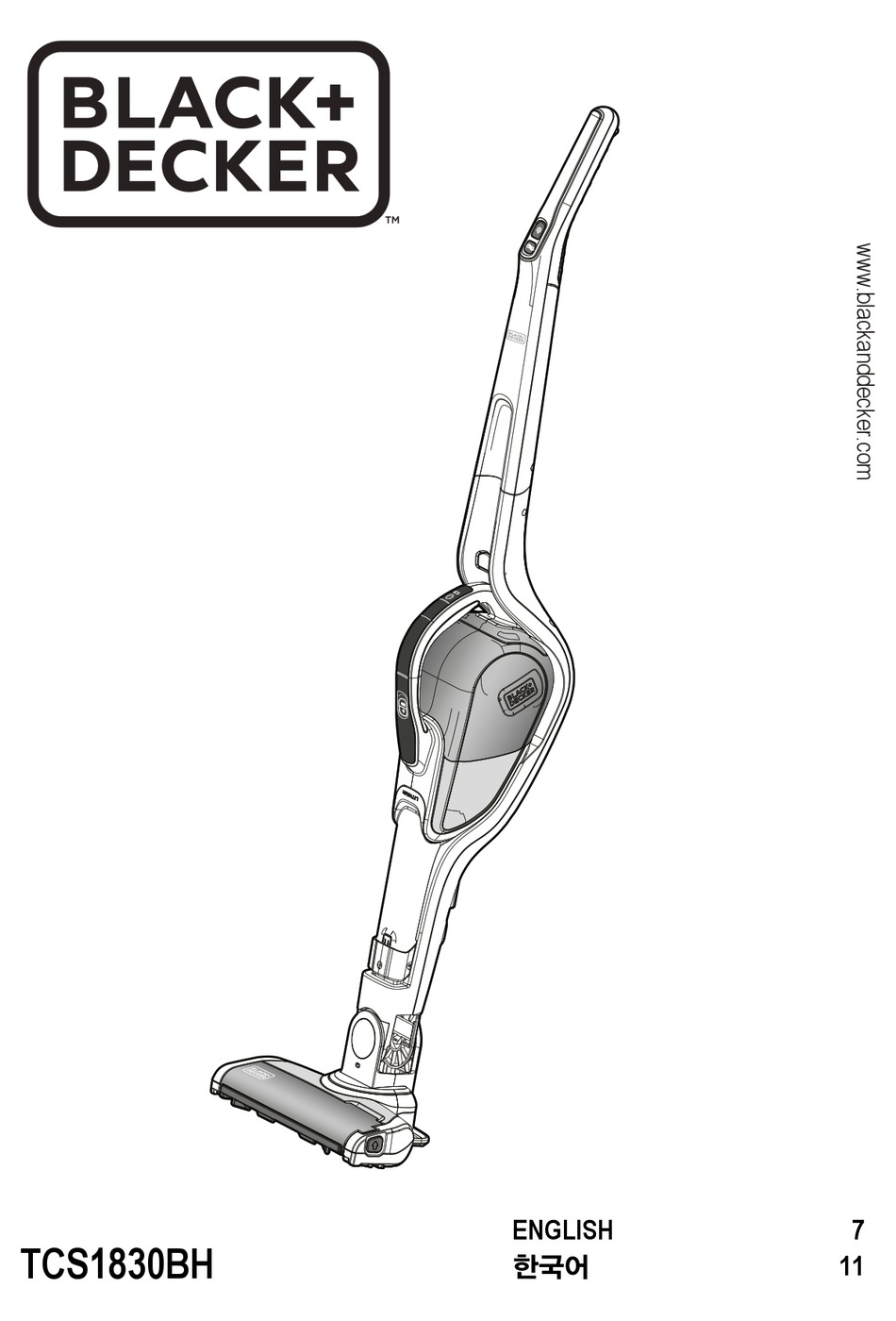 BLACK & DECKER TCS1830BH INSTRUCTION MANUAL Pdf Download ManualsLib