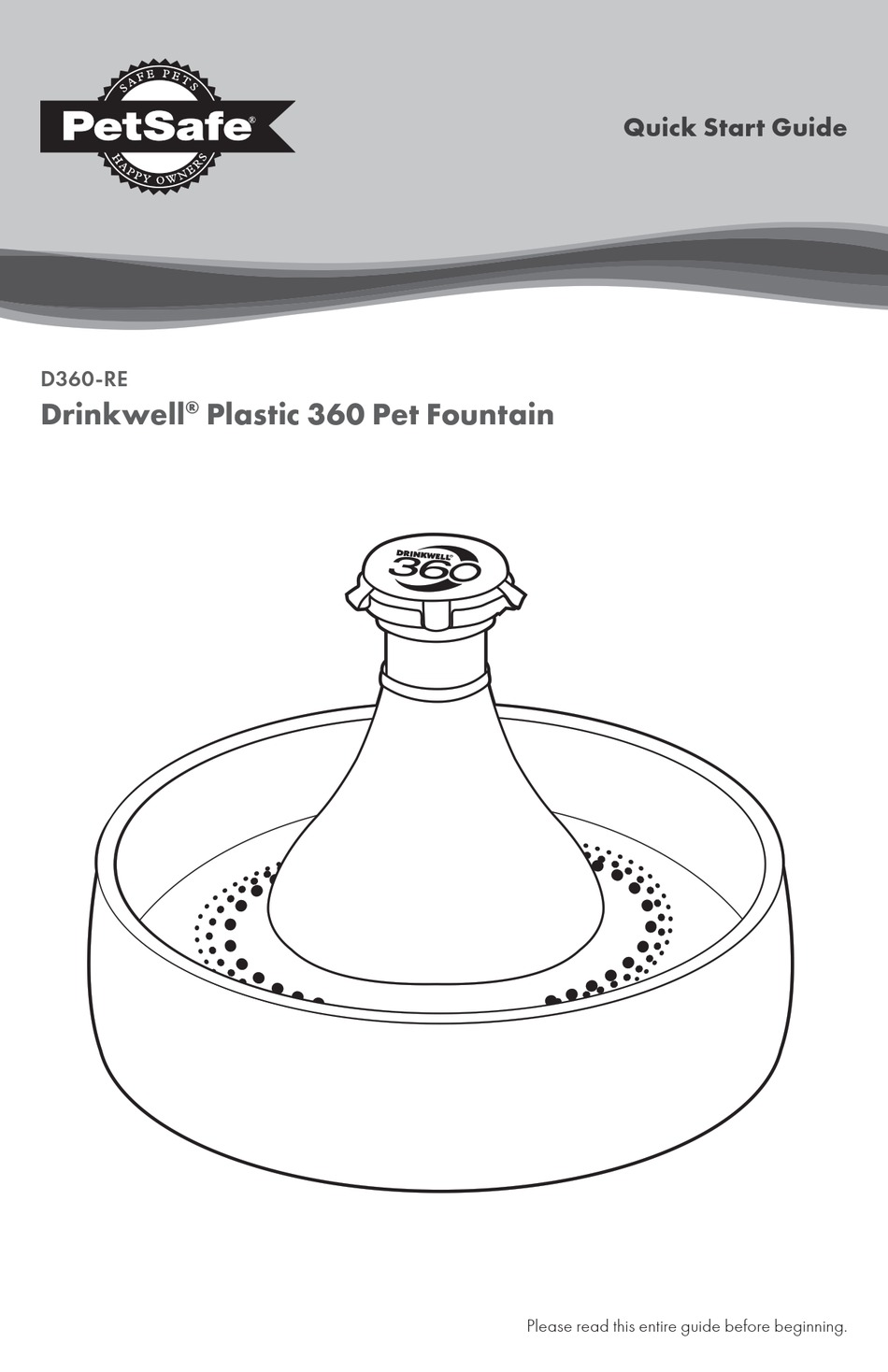 PETSAFE D360RE QUICK START MANUAL Pdf Download ManualsLib