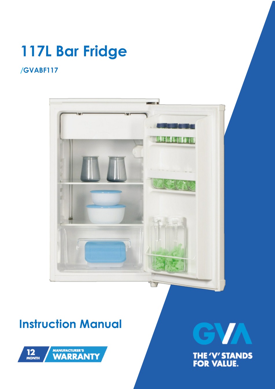 GVA GVABF117 INSTRUCTION MANUAL Pdf Download ManualsLib