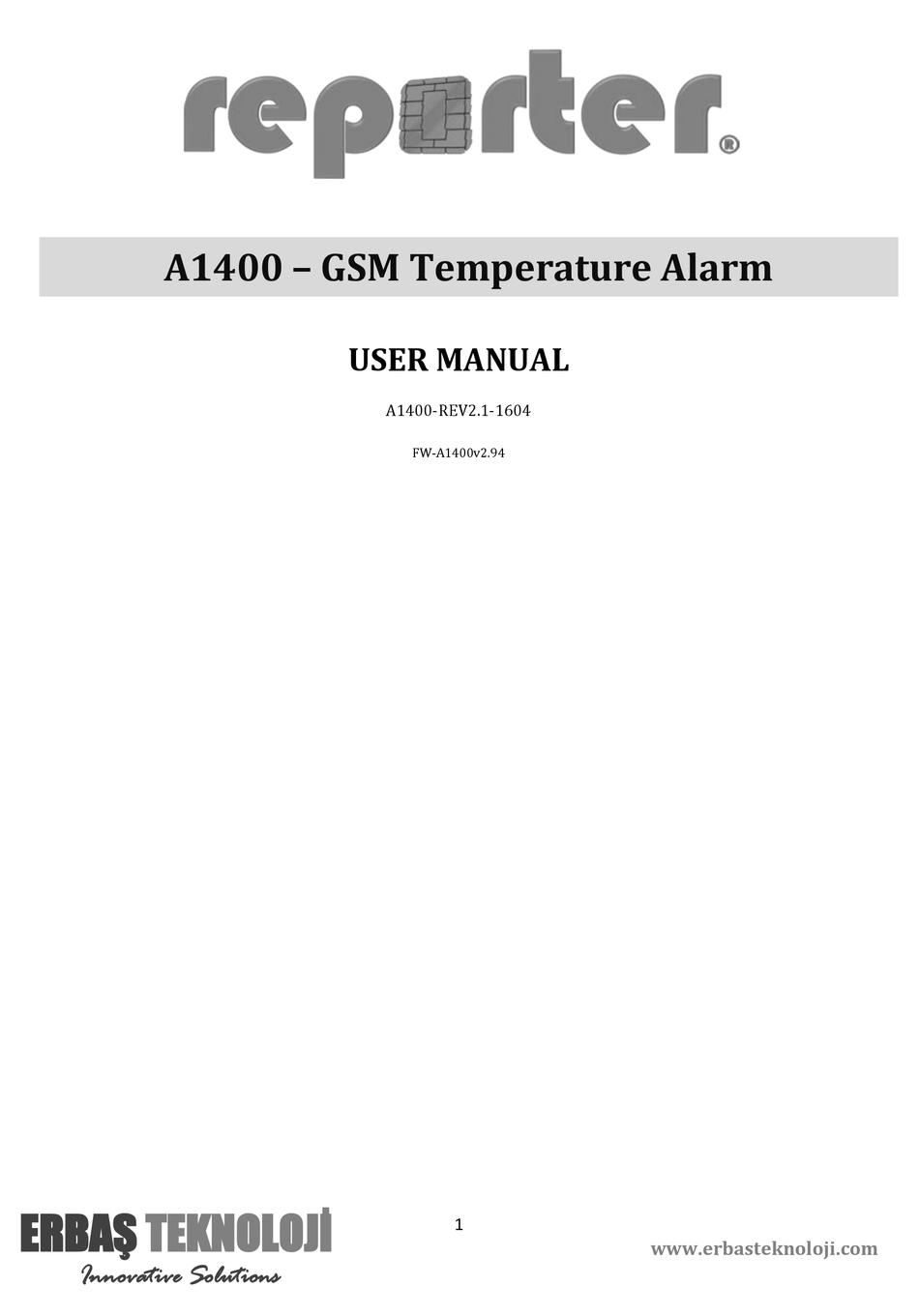 reporter-a1400-user-manual-pdf-download-manualslib