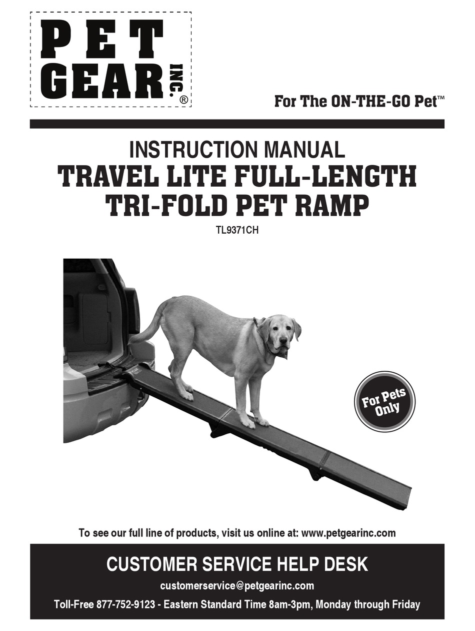 PET GEAR TL9371CH INSTRUCTION MANUAL Pdf Download ManualsLib