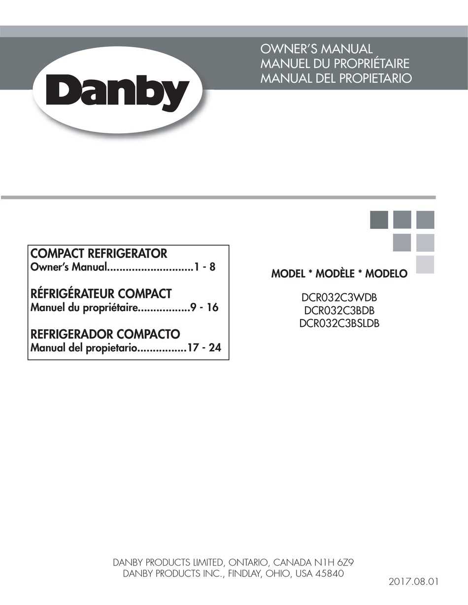 DANBY DCR032C3 OWNER'S MANUAL Pdf Download ManualsLib