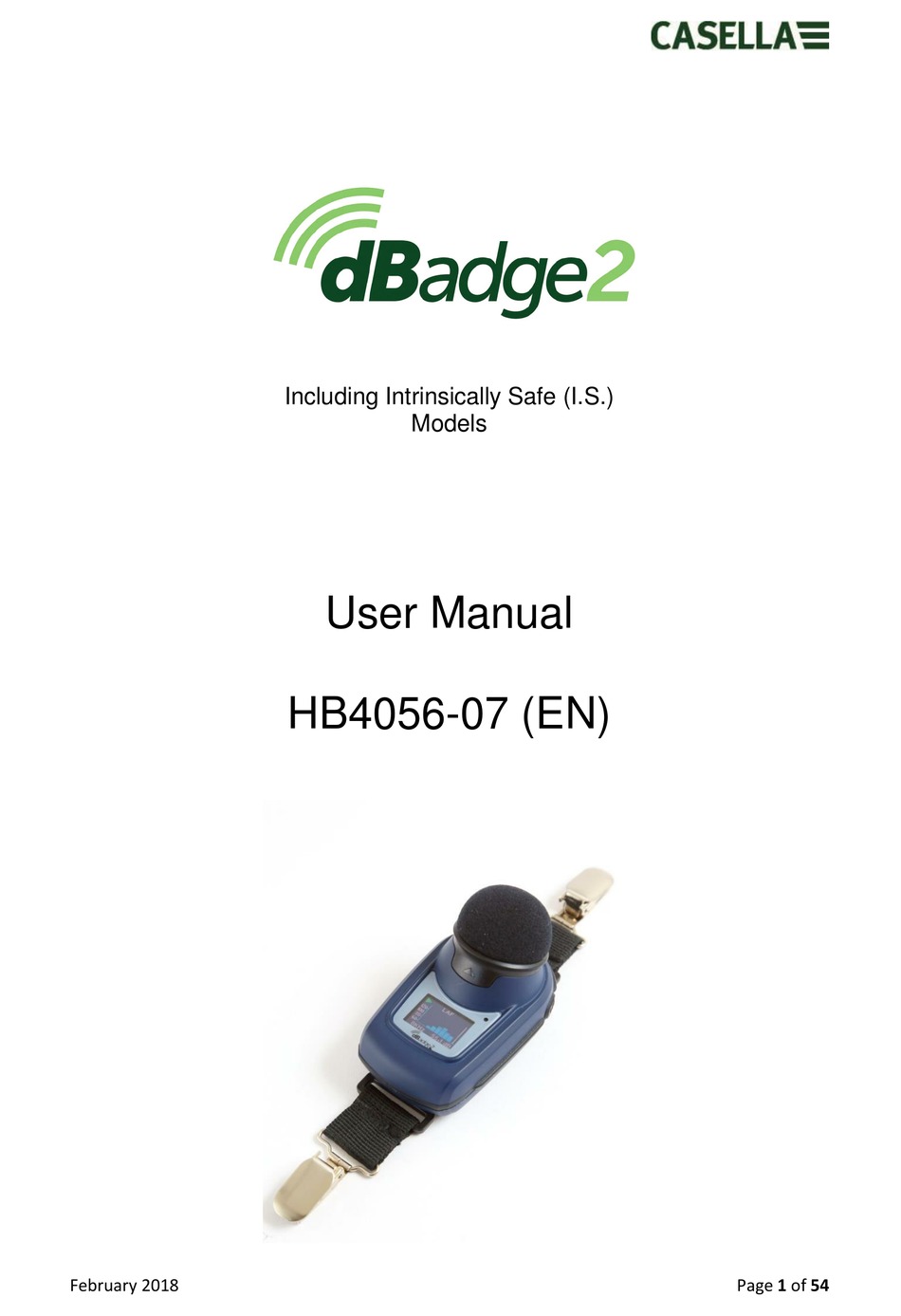 casella-dbadge2-hb4056-07-user-manual-pdf-download-manualslib