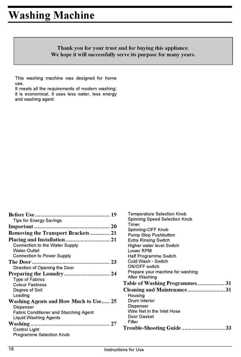 GORENJE WA1022 MANUAL Pdf Download | ManualsLib