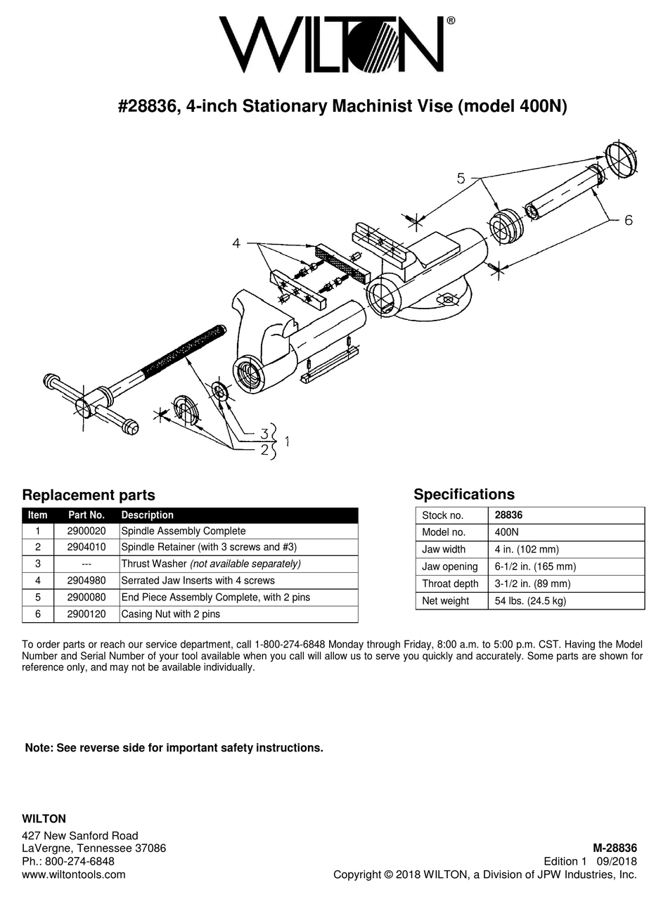 Wilton 400n Manual Pdf Download 