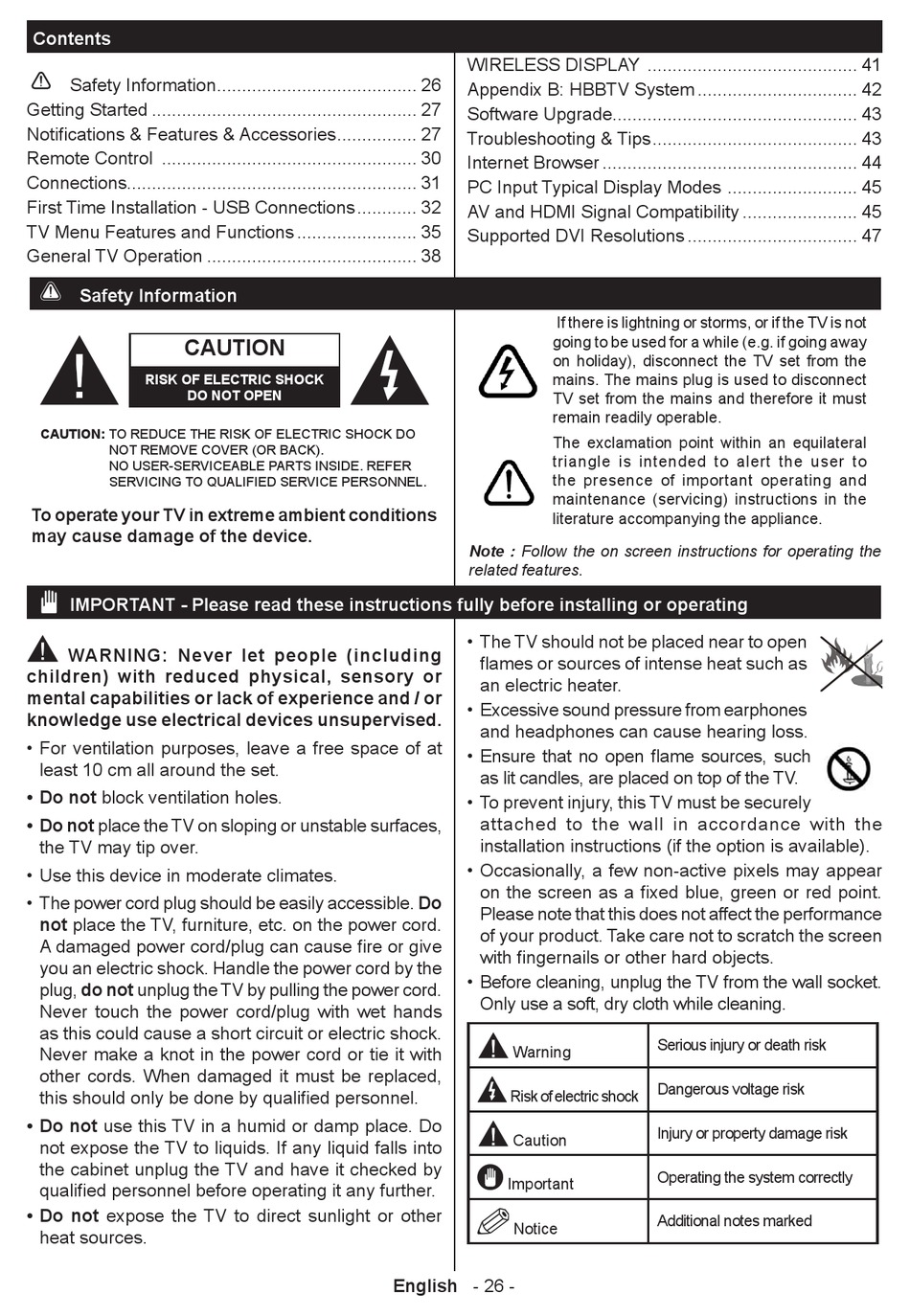 TELEFUNKEN D42F275X3C MANUAL Pdf Download | ManualsLib