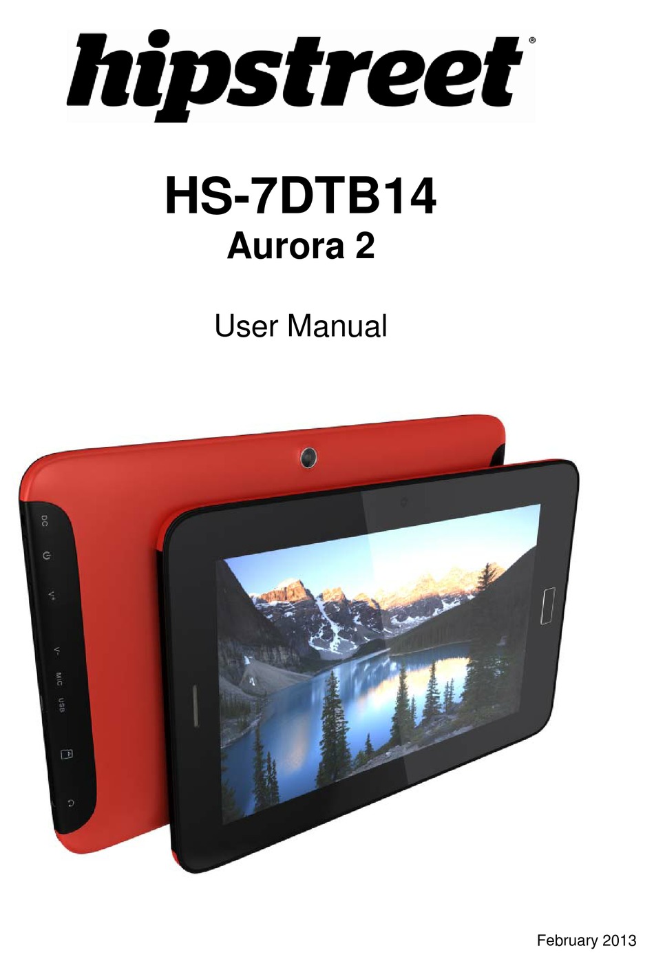 HIPSTREET AURORA 2 HS7DTB14 USER MANUAL Pdf Download ManualsLib