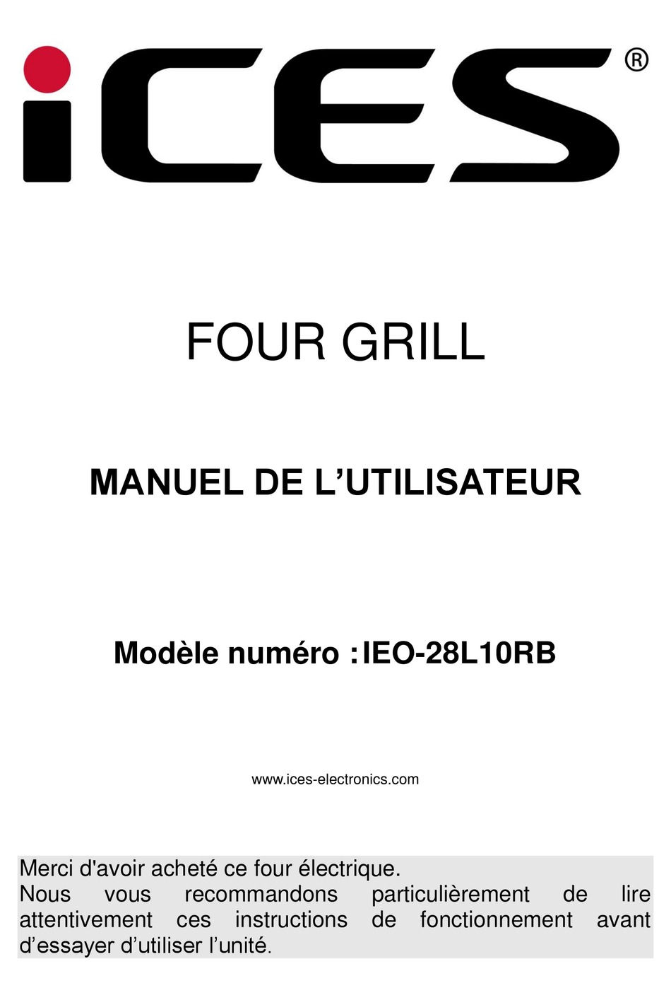 ICES IEO 28L10RB USER MANUAL Pdf Download ManualsLib ices-ieo-28l10rb-user-manual-pdf-download-manualslib