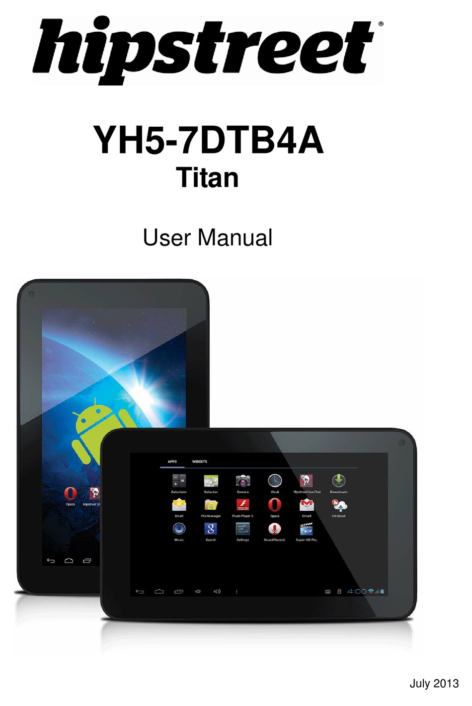 HIPSTREET TITAN YH57DTB4A USER MANUAL Pdf Download ManualsLib