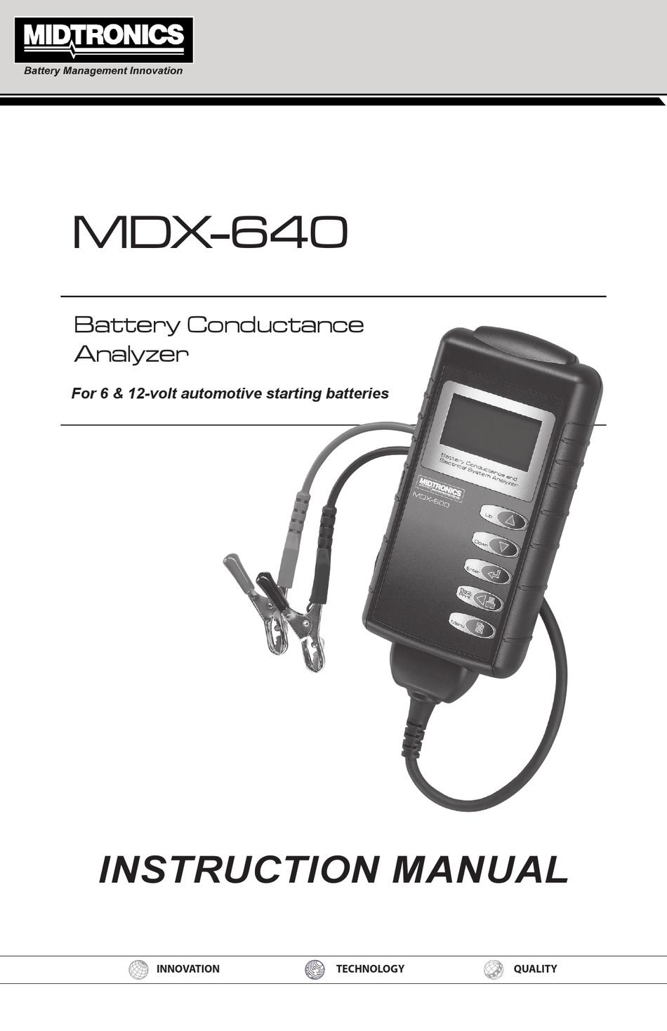 MIDTRONICS MDX640 INSTRUCTION MANUAL Pdf Download ManualsLib