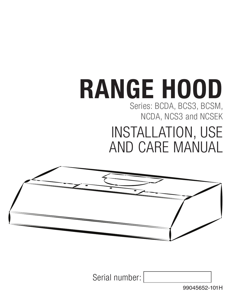 VENMAR BCDA SERIES INSTALLATION USE AND CARE MANUAL Pdf Download