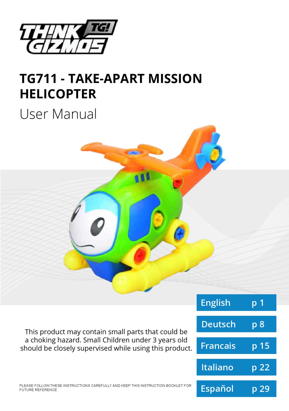 THINK GIZMOS TG711 USER MANUAL Pdf Download ManualsLib