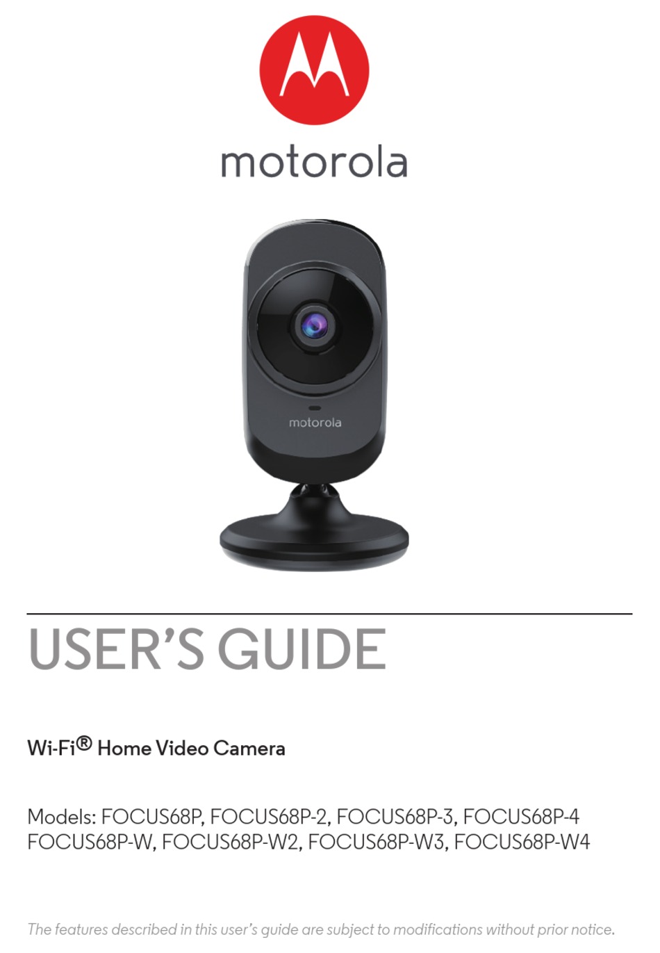 MOTOROLA FOCUS68P USER MANUAL Pdf Download | ManualsLib