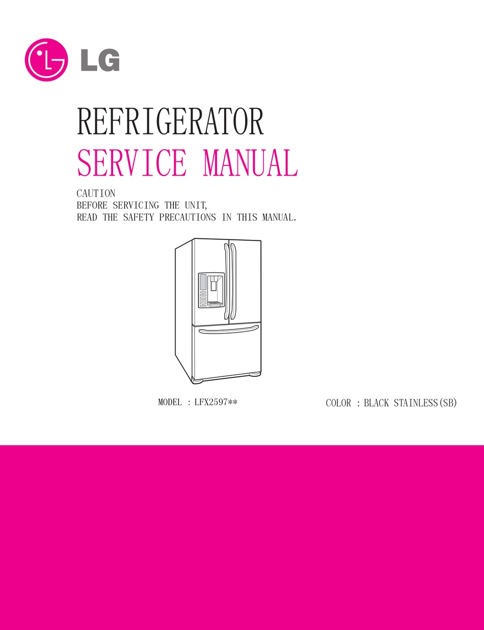 LG LFX2597 SERIES SERVICE MANUAL Pdf Download | ManualsLib