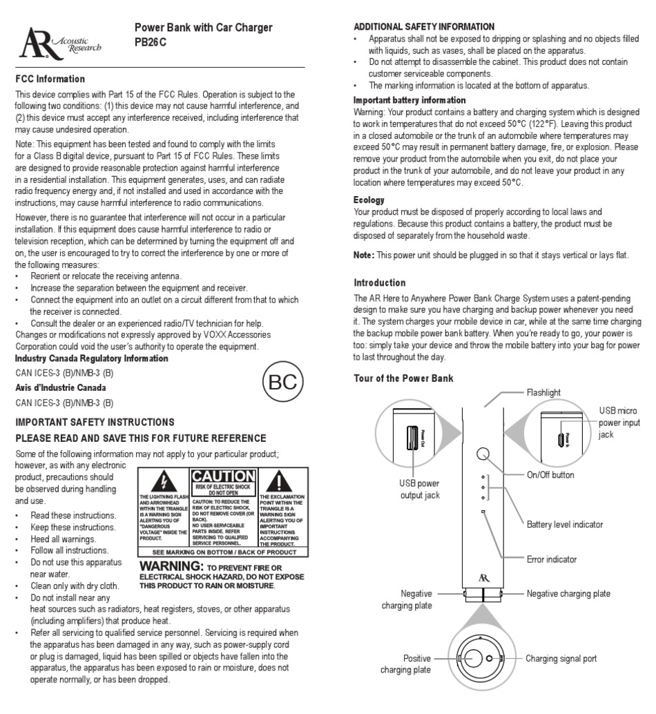 AR PB26C MANUAL Pdf Download | ManualsLib