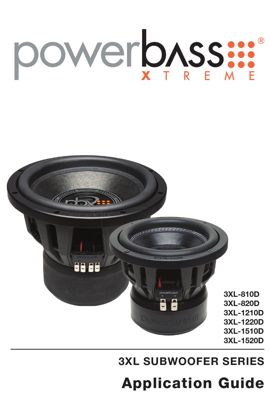 POWERBASS 3XL810D APPLICATION MANUAL Pdf Download ManualsLib