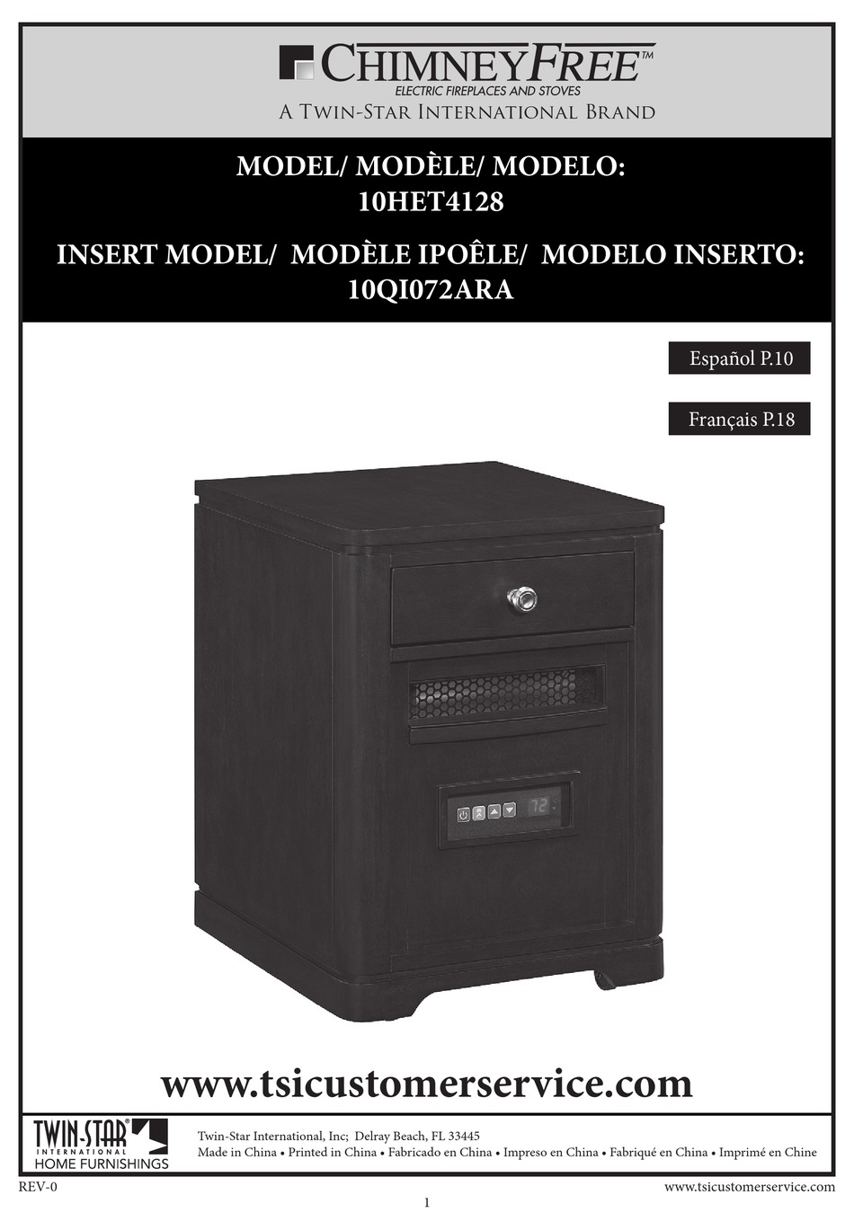TWINSTAR INTERNATIONAL 10HET4128 MANUAL Pdf Download ManualsLib