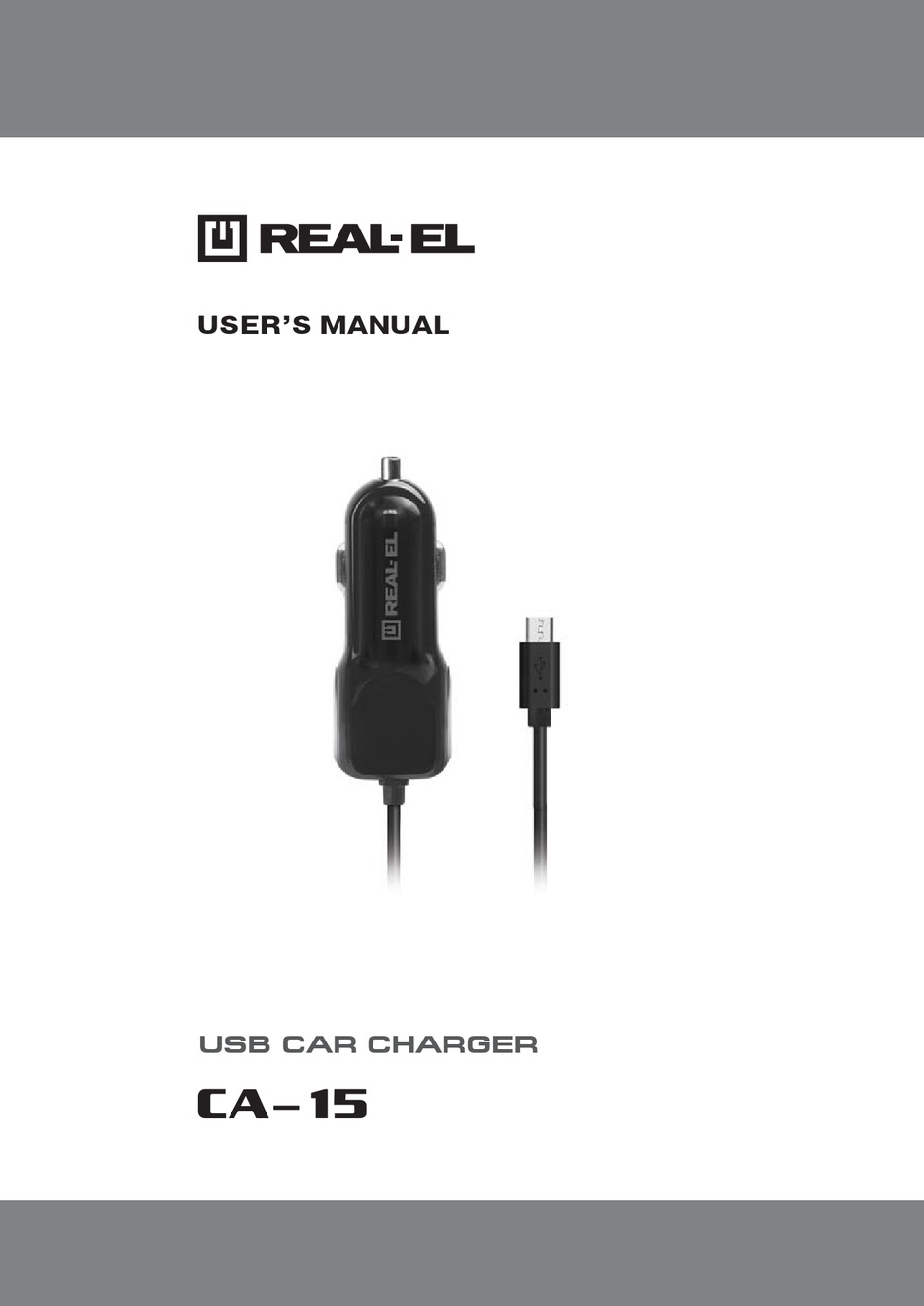 REALEL CA15 USER MANUAL Pdf Download ManualsLib