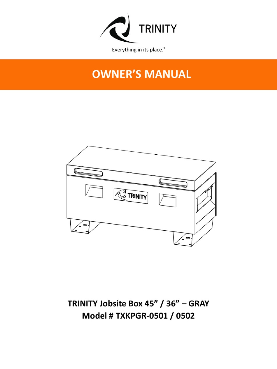 TRINITY TXKPGR0501 OWNER