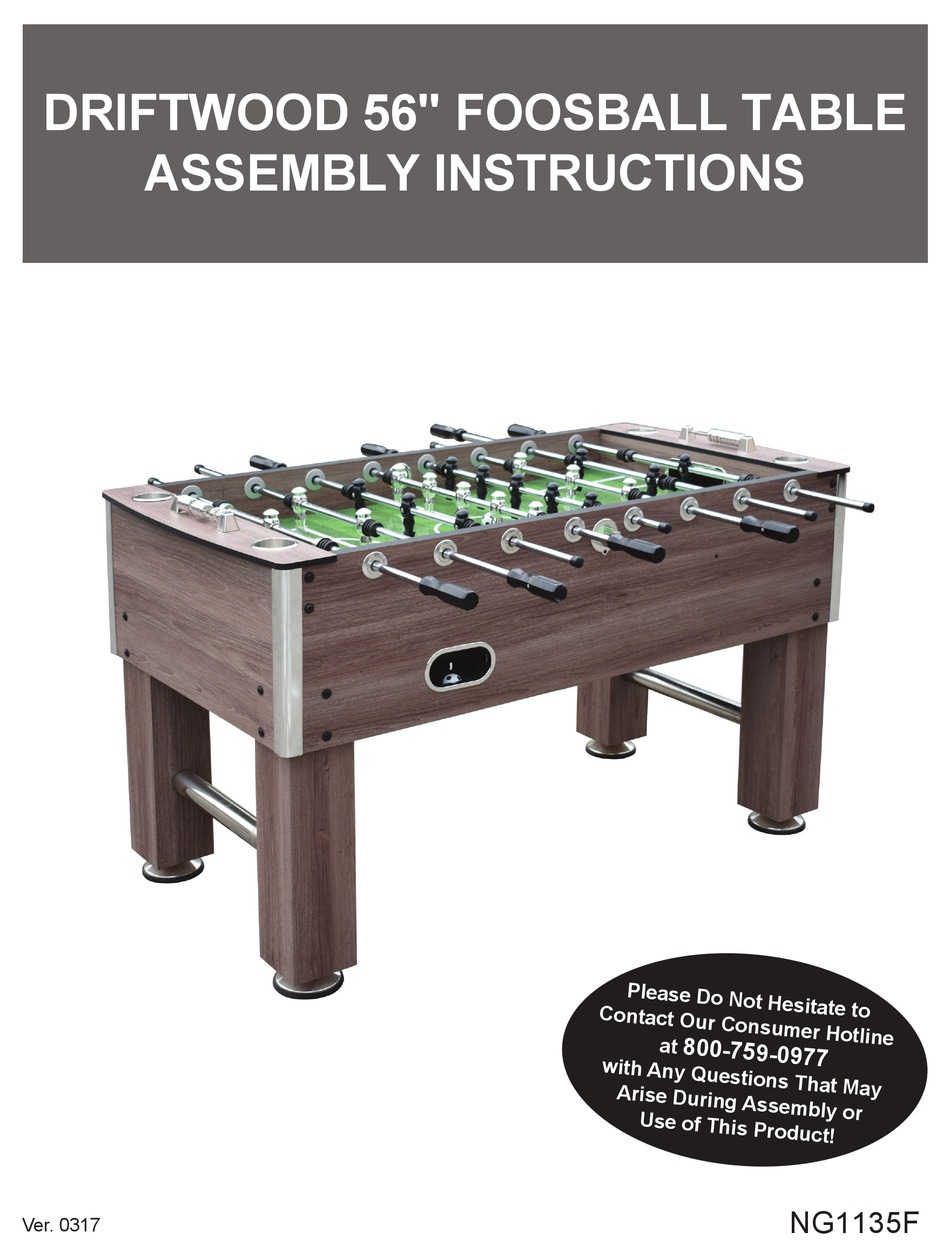 HATHAWAY DRIFTWOOD BG1135F ASSEMBLY INSTRUCTIONS MANUAL Pdf Download