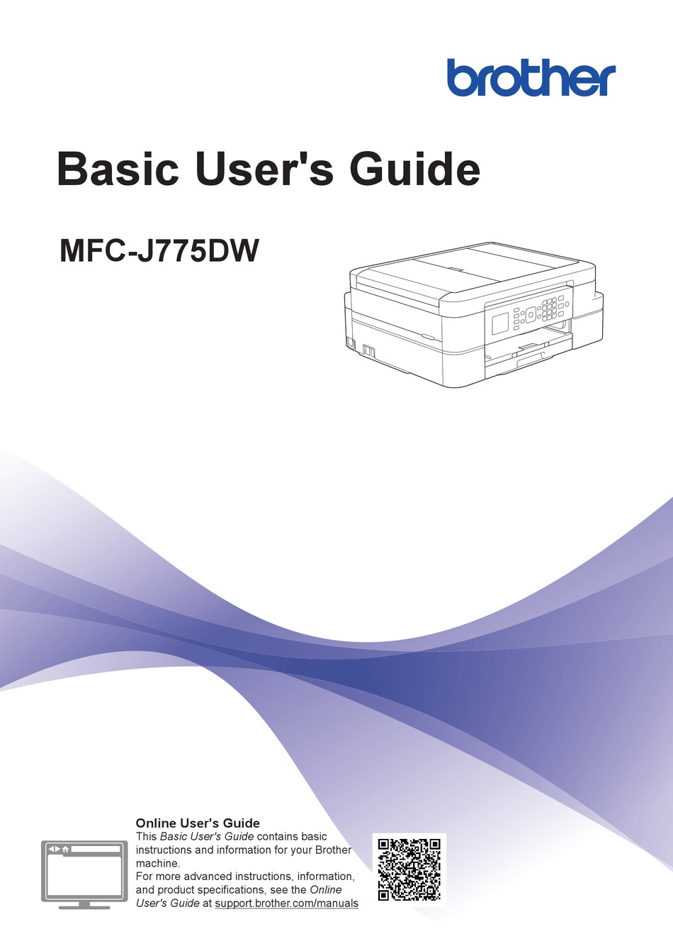 BROTHER MFCJ775DW BASIC USER'S MANUAL Pdf Download ManualsLib