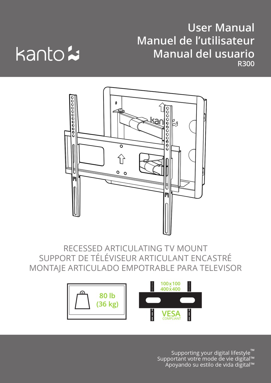 KANTO R300 USER MANUAL Pdf Download ManualsLib
