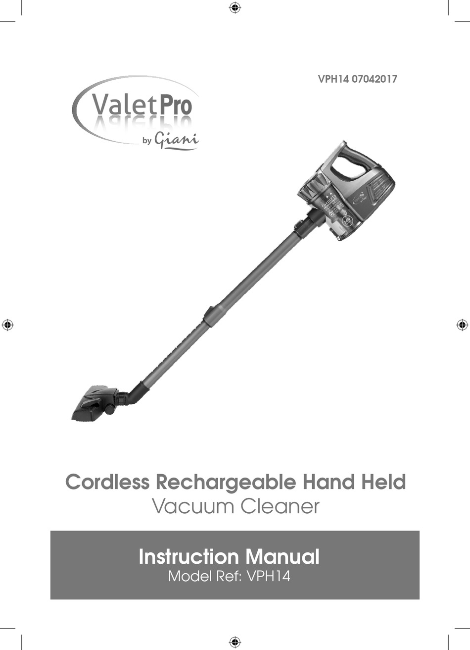 GIANI VALETPRO VPH14 INSTRUCTION MANUAL Pdf Download ManualsLib