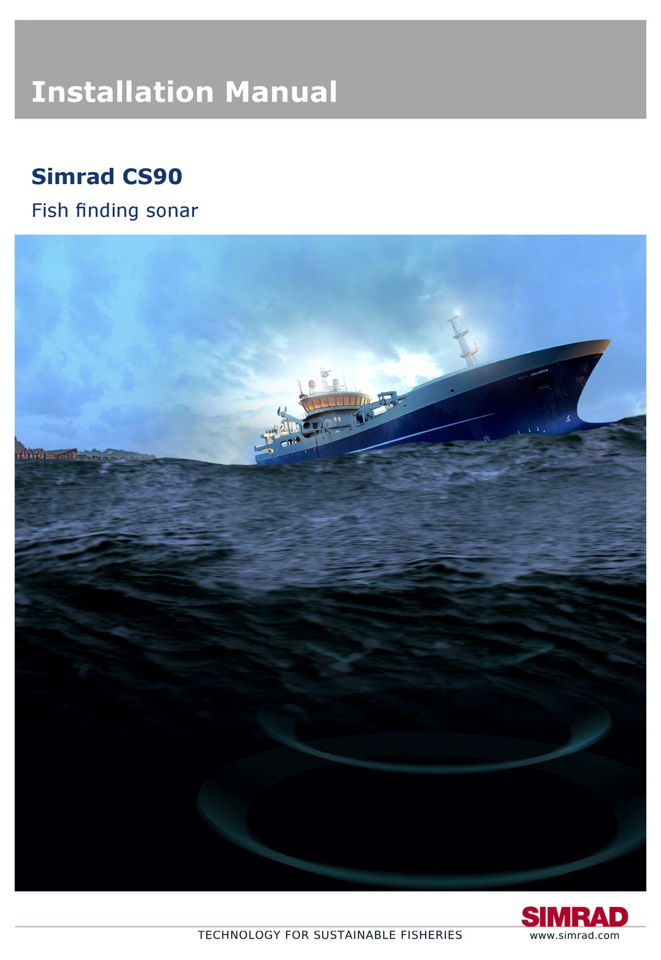 SIMRAD CS94 INSTALLATION MANUAL Pdf Download ManualsLib