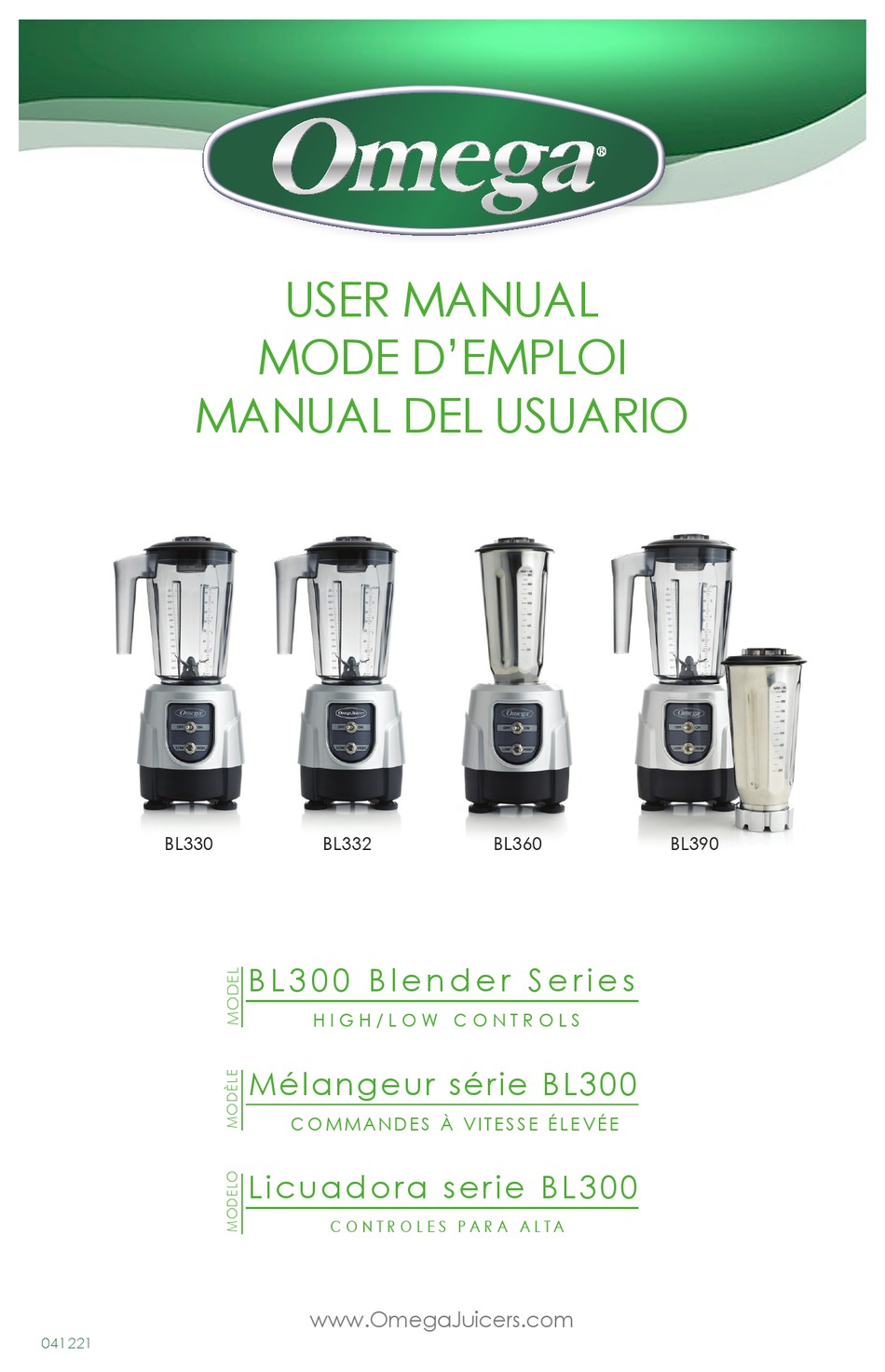 OMEGA BL332 USER MANUAL Pdf Download ManualsLib