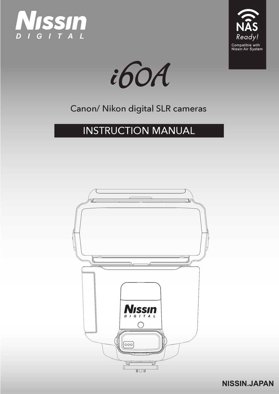 NISSIN DIGITAL I60A INSTRUCTION MANUAL Pdf Download ManualsLib