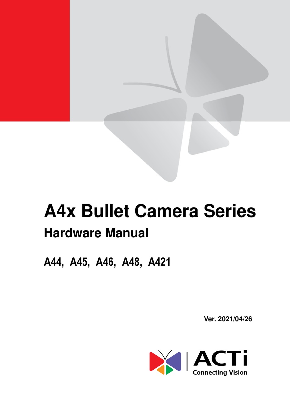 ACTI A421 HARDWARE MANUAL Pdf Download ManualsLib