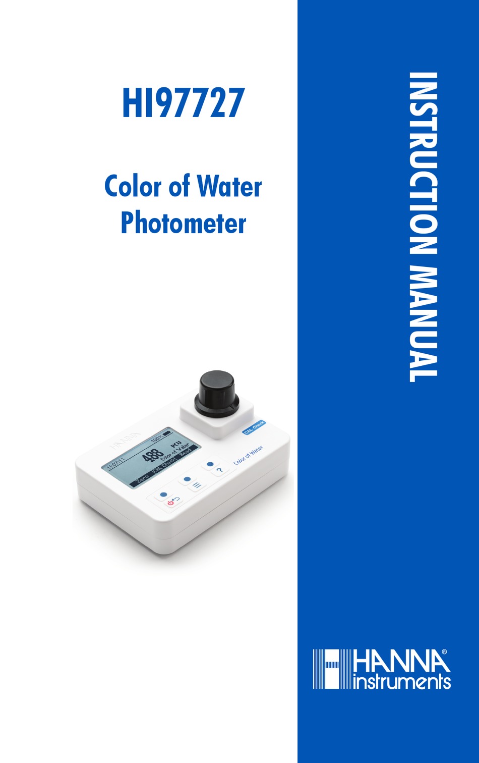 HANNA INSTRUMENTS HI97727 INSTRUCTION MANUAL Pdf Download ManualsLib