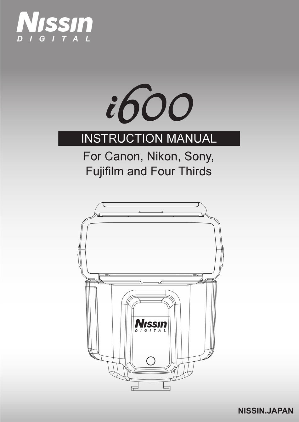 NISSIN DIGITAL NIHI600M INSTRUCTION MANUAL Pdf Download ManualsLib