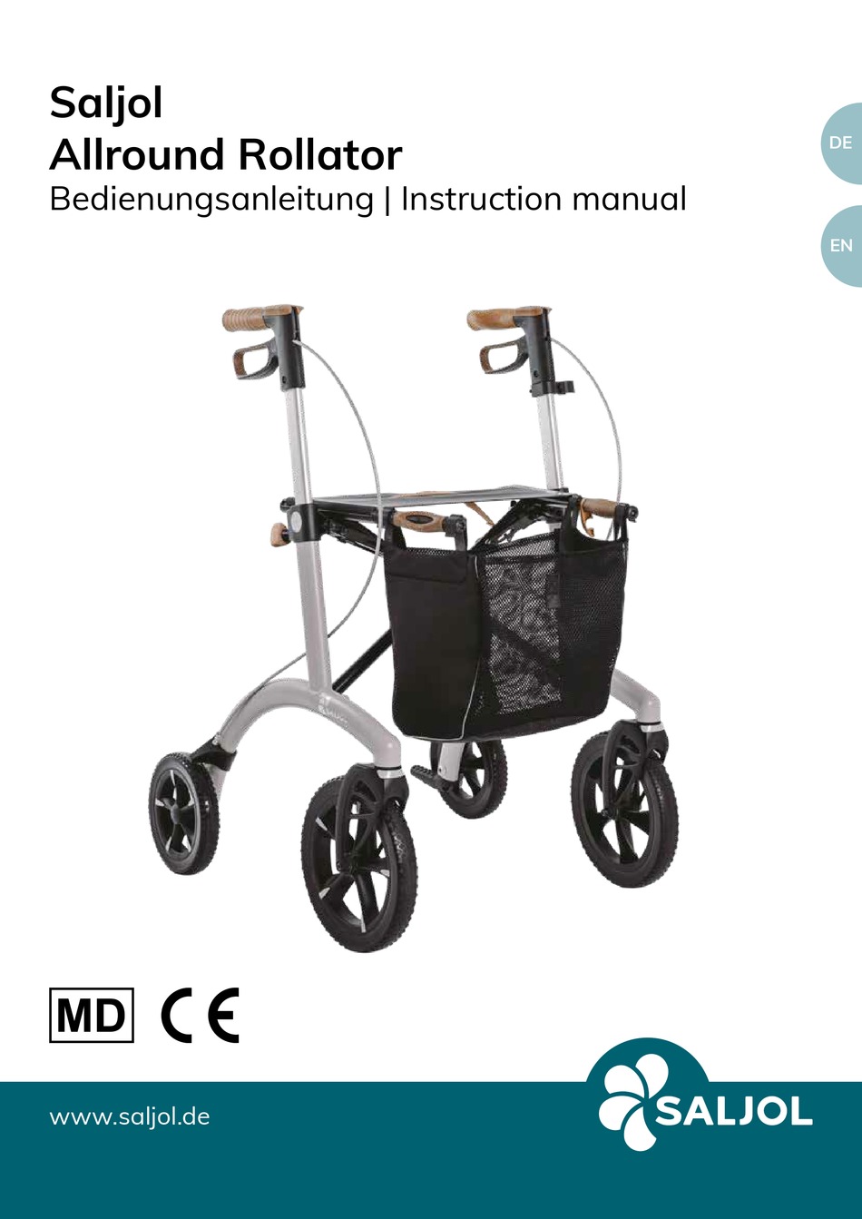 SALJOL ALLROUND ROLLATOR INSTRUCTION MANUAL Pdf Download ManualsLib