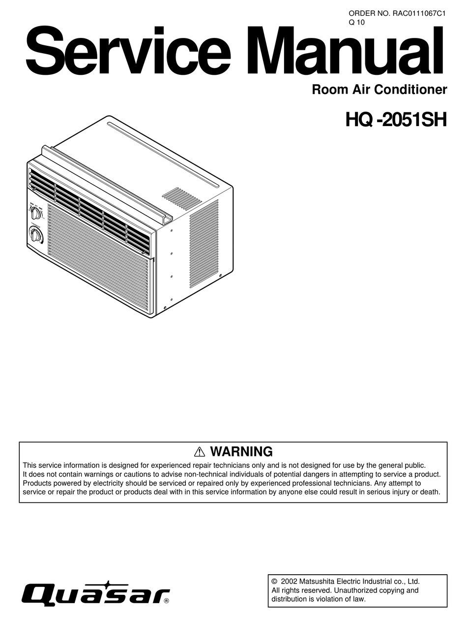 QUASAR HQ2051SH SERVICE MANUAL Pdf Download ManualsLib