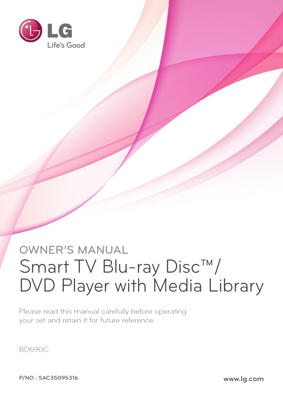 LG BD690C OWNER'S MANUAL Pdf Download | ManualsLib