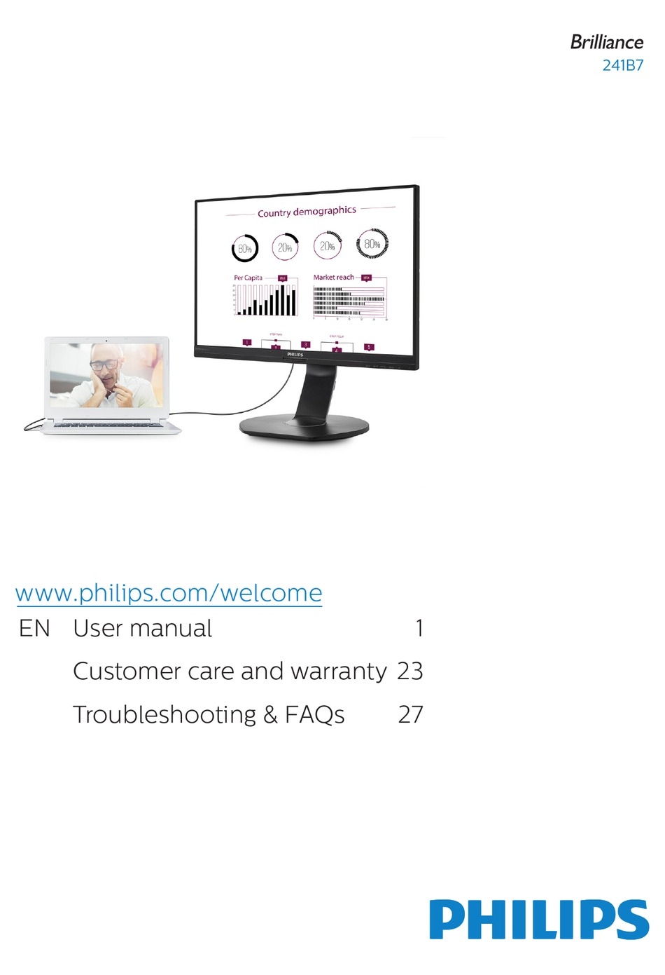 Монитор philips 241b7qupbeb обзор