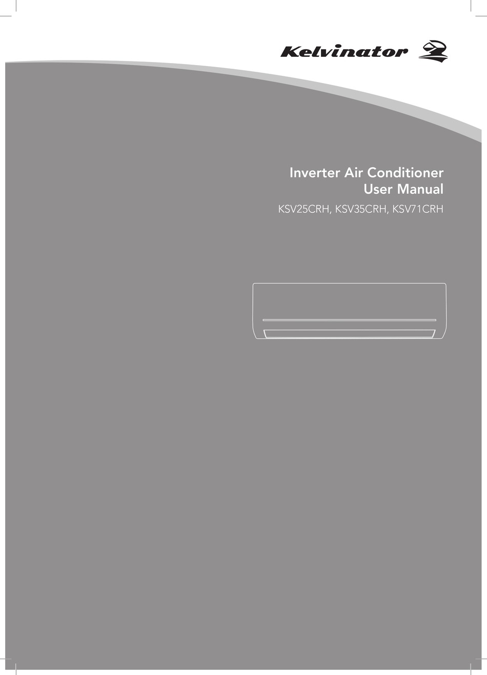 KELVINATOR KSV35CRH USER MANUAL Pdf Download ManualsLib