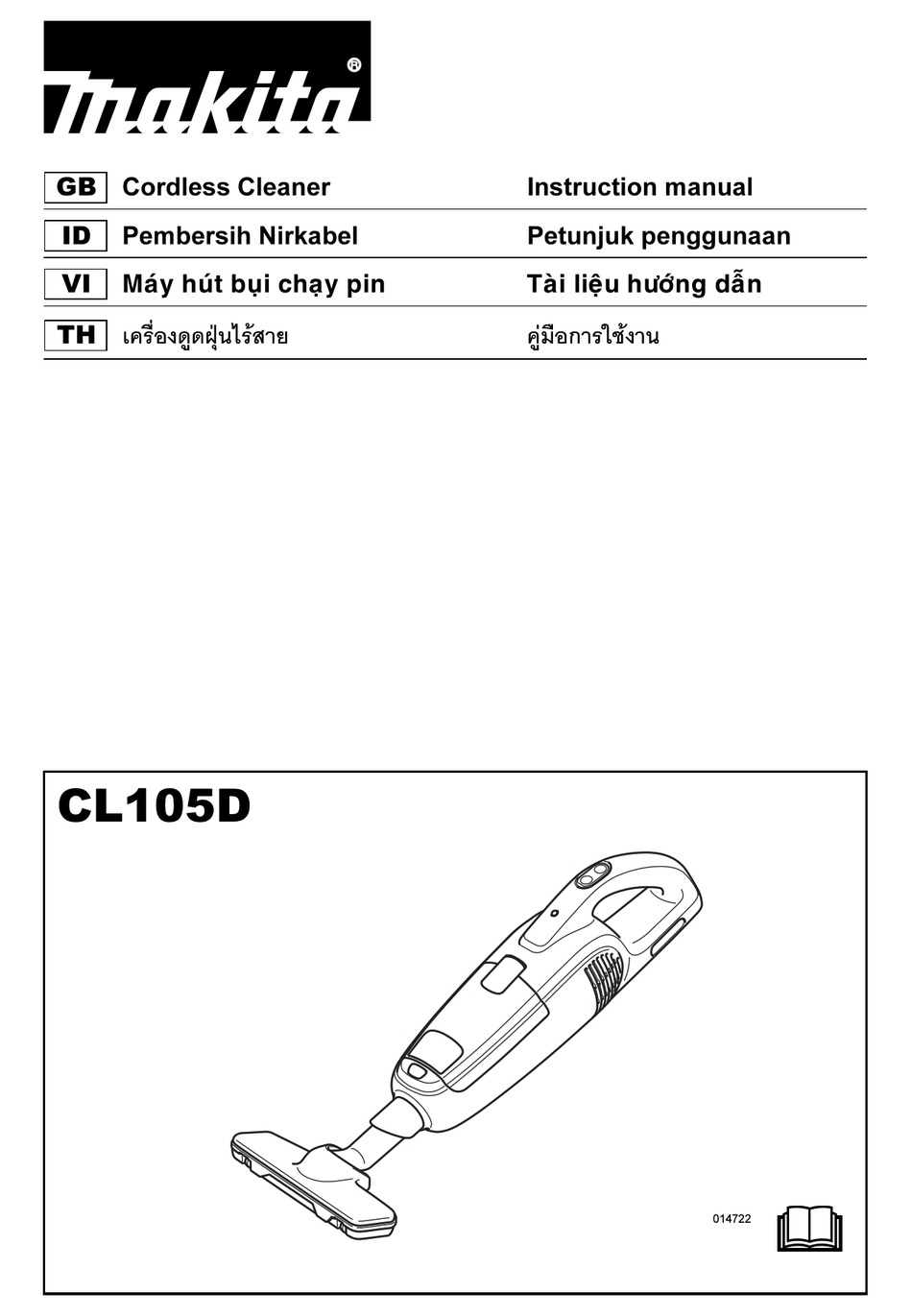 MAKITA CL105DWX INSTRUCTION MANUAL Pdf Download ManualsLib