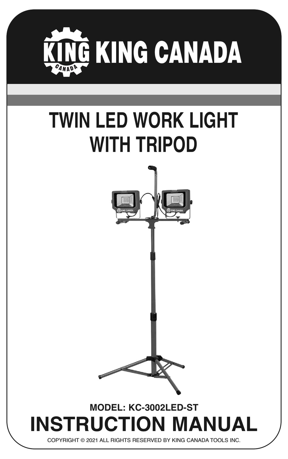 KING CANADA KC3002LEDST INSTRUCTION MANUAL Pdf Download ManualsLib