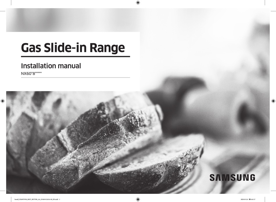 SAMSUNG NX60 8 SERIES INSTALLATION MANUAL Pdf Download | ManualsLib