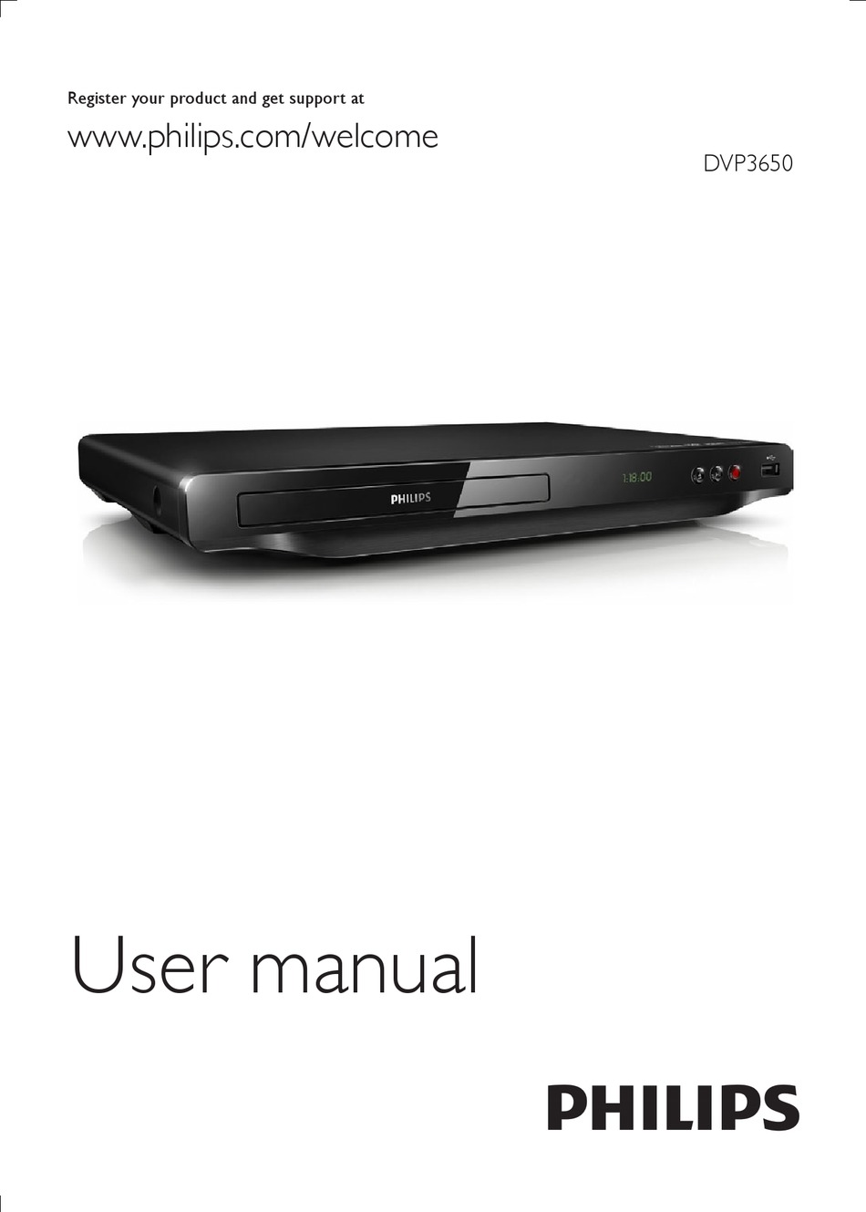 PHILIPS DVP3650/51 USER MANUAL Pdf Download ManualsLib
