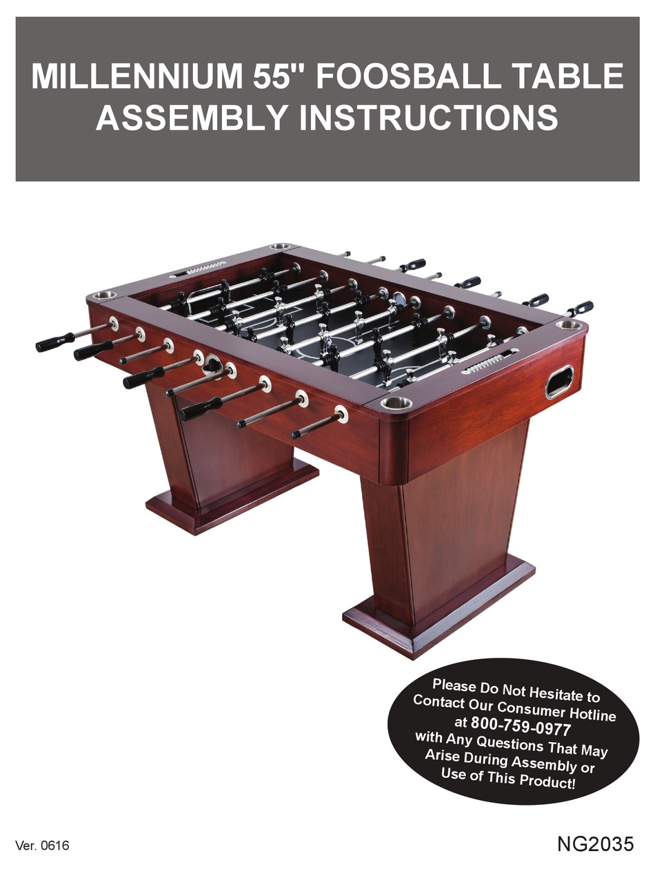 HATHAWAY MILLENNIUM NG2035 ASSEMBLY INSTRUCTIONS MANUAL Pdf Download