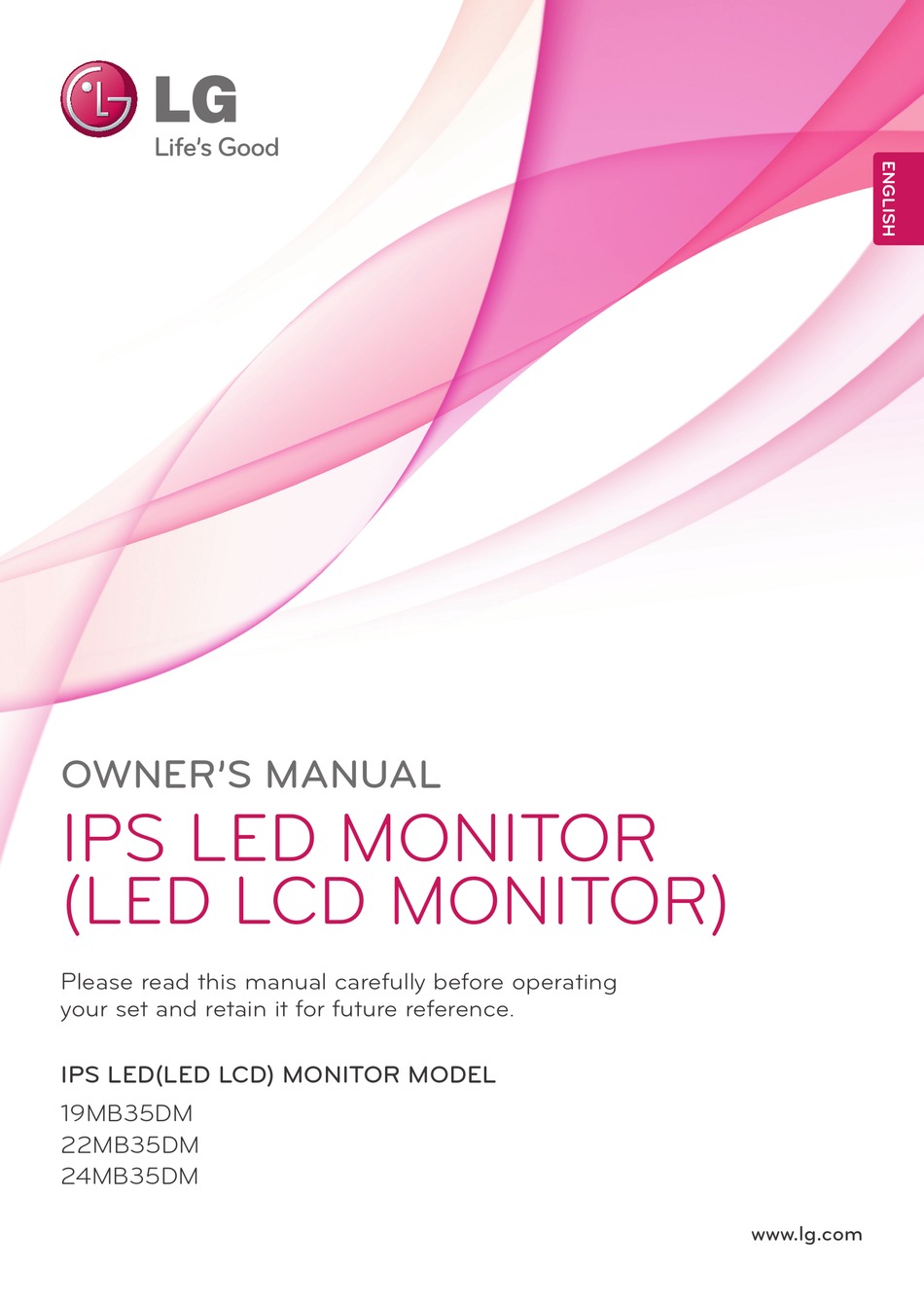 LG 22MB35DM OWNER'S MANUAL Pdf Download | ManualsLib