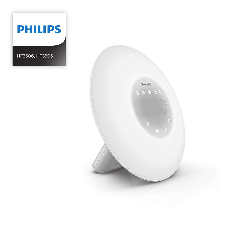 PHILIPS WAKEUP LIGHT HF3505/60 MANUAL Pdf Download ManualsLib